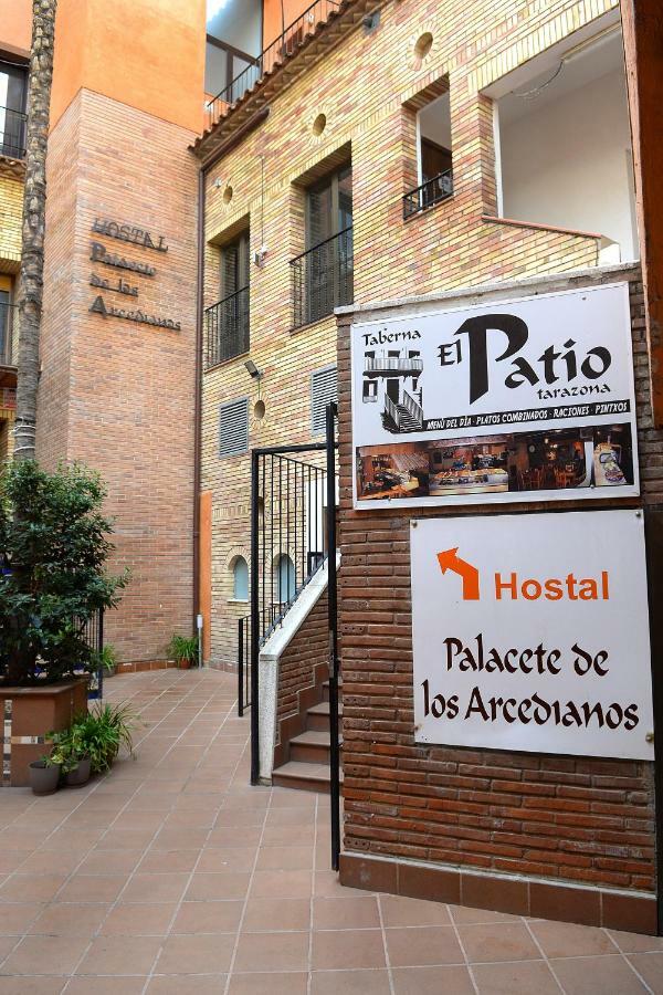 Hostal Palacete De Los Arcedianos Tarazona Exterior foto